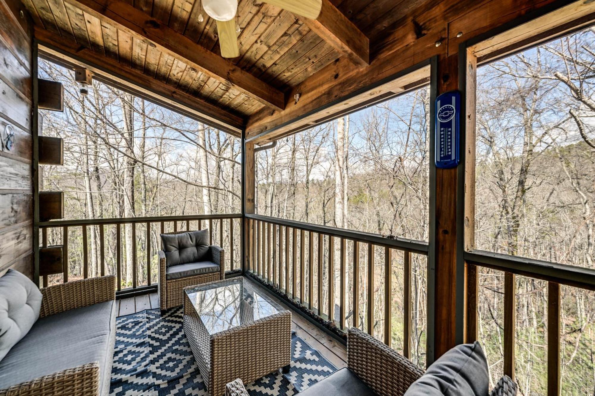Bryson City Cabin With Hot Tub, Views And Pool Table! Exterior foto